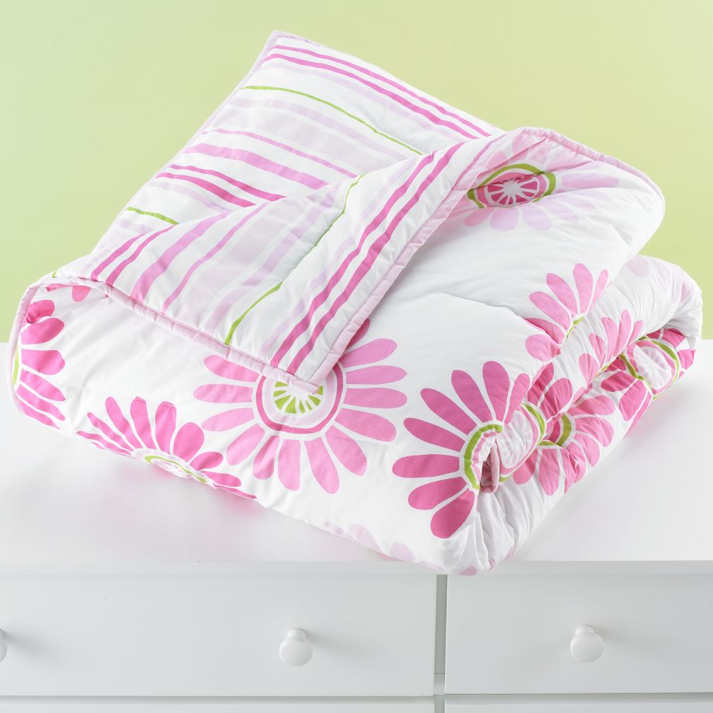 Fresh as a Daisy Comforter (Pink)